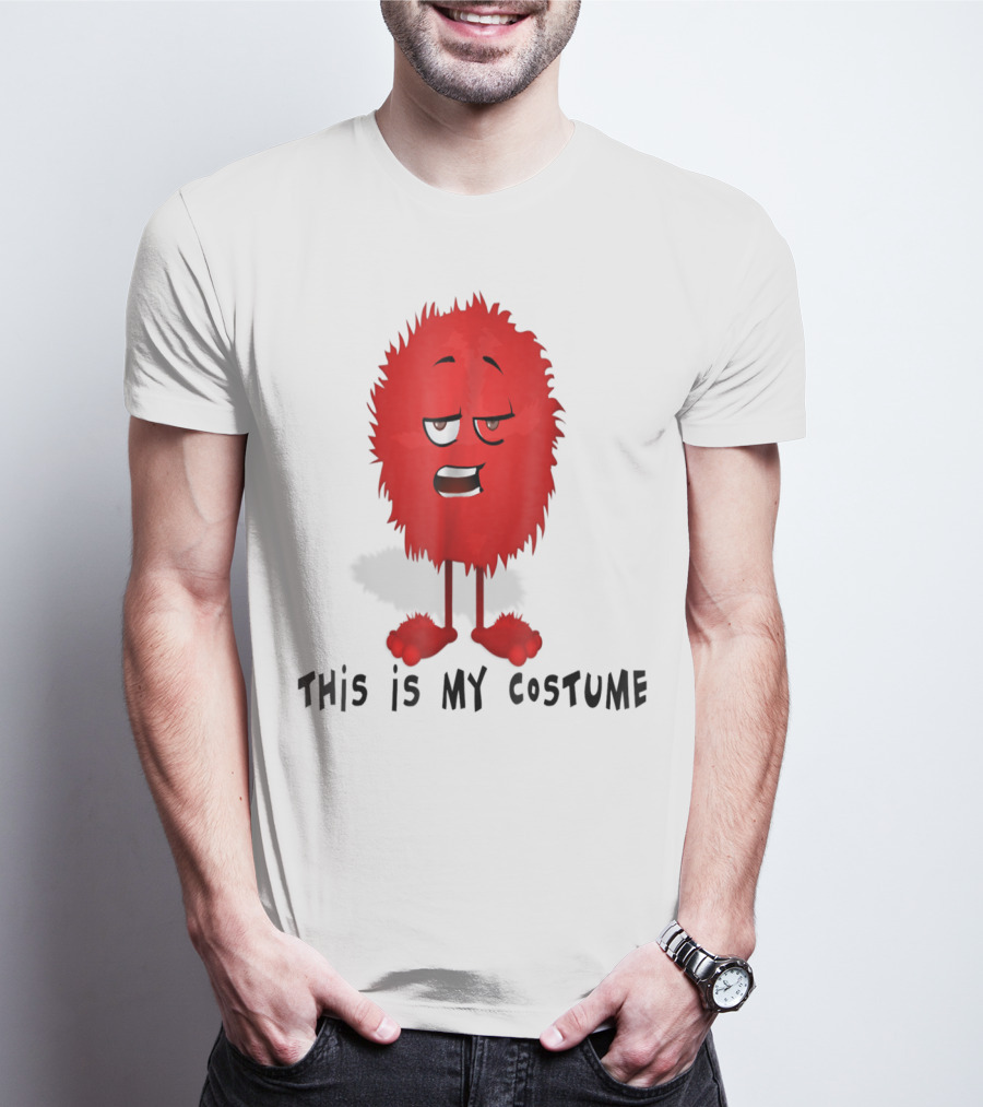 This Is My Costume Cute Halloween Monster Dad T-Shirt