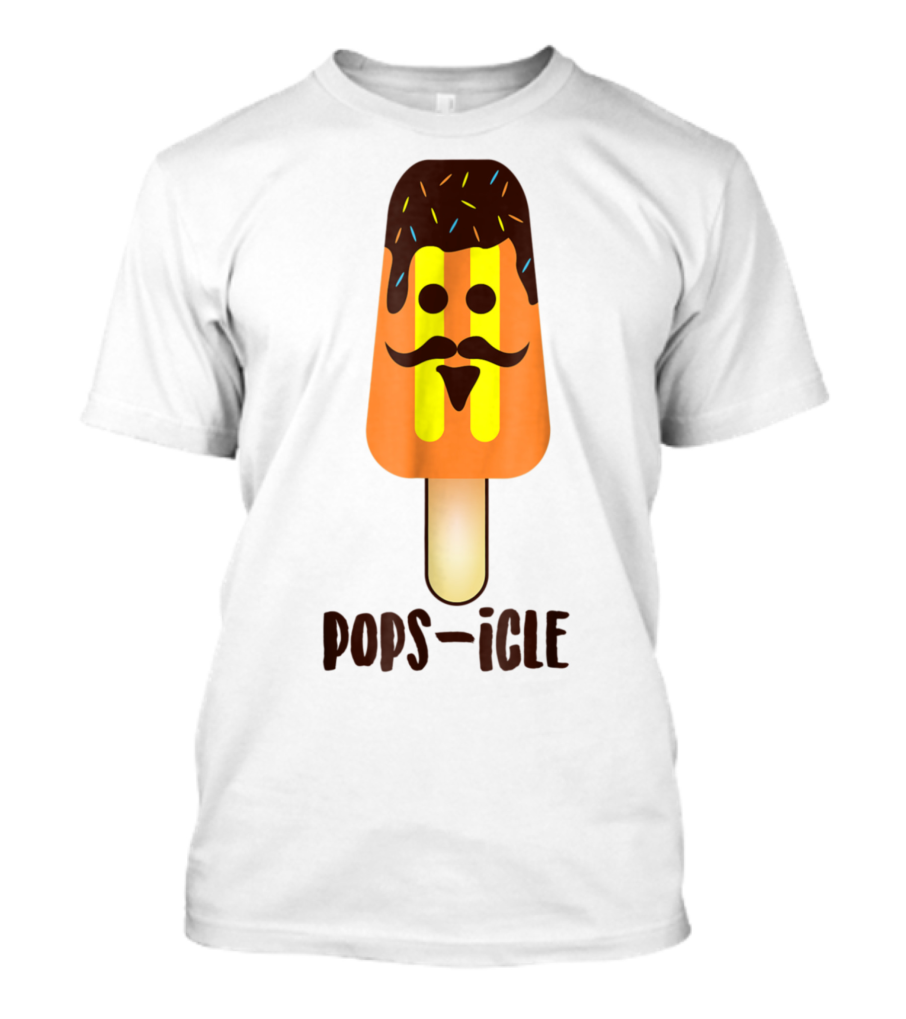 Dad Day Pops-icle Ice Pop Dy Papa54 T-Shirt