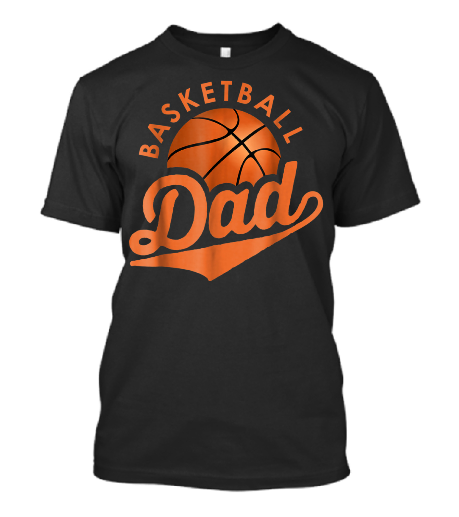 Basketball Dad Funny Father Bball Men46 Sports T-Shirt