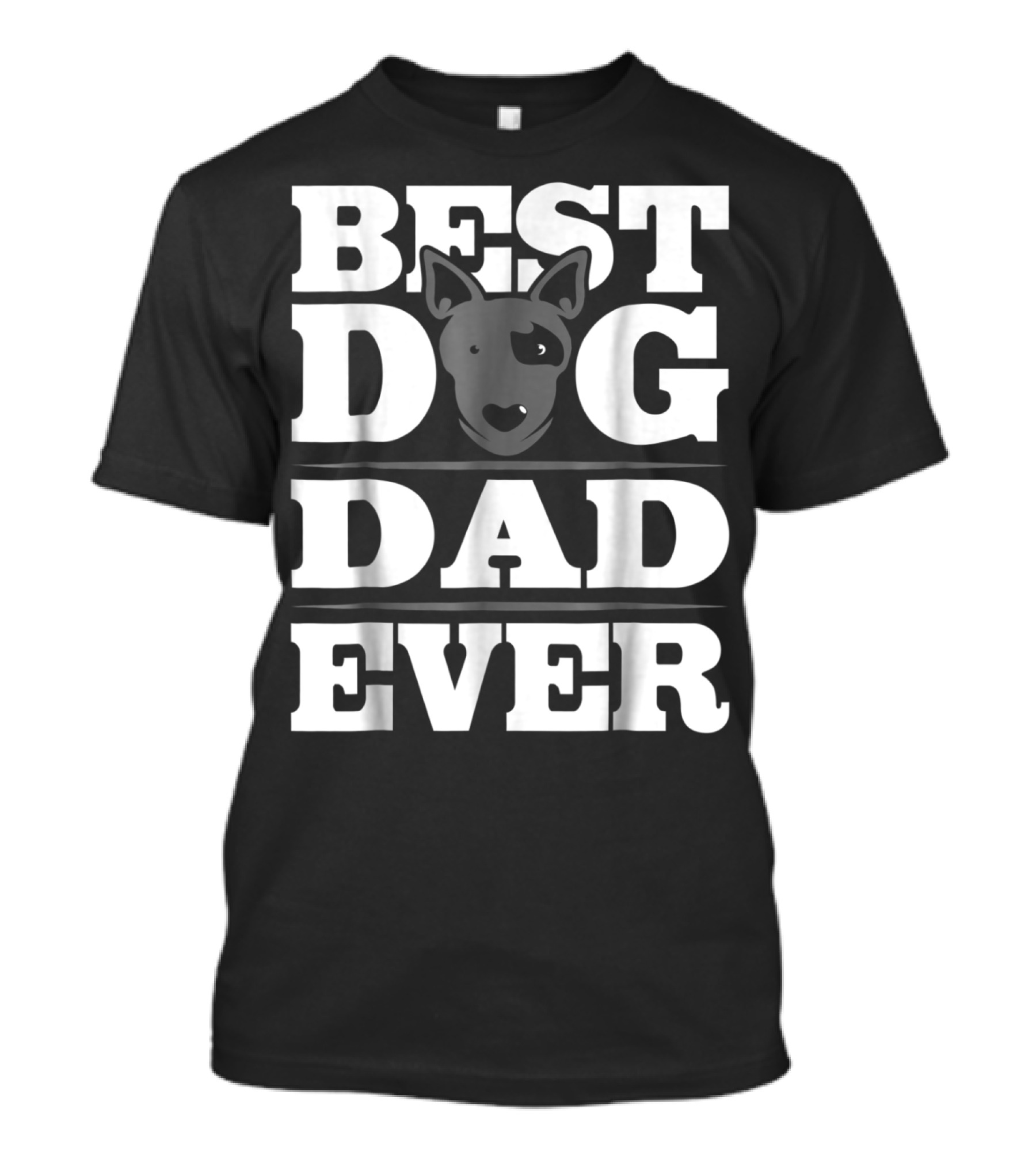 Best Dog Dad Ever Dog Lover Puppy Parent Dog Rescue Dad T-Shirt