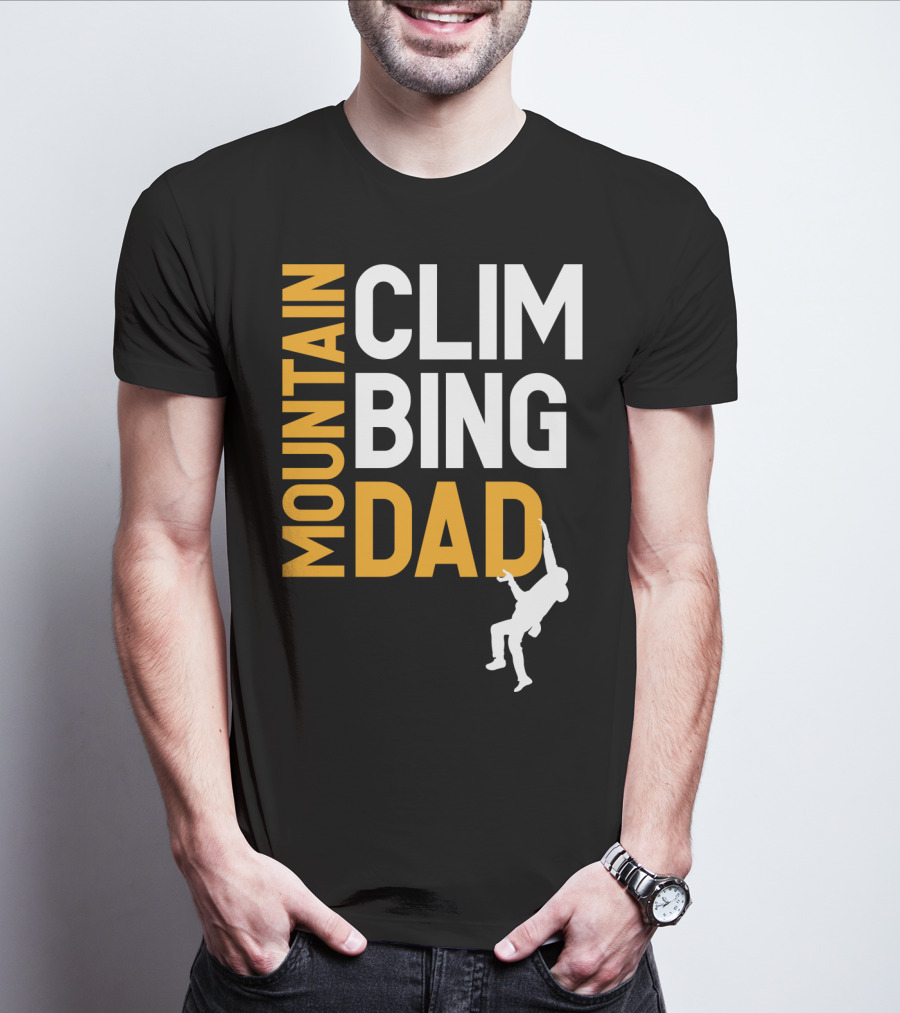 MOUNTAIN CLIMBING DAD T-Shirt