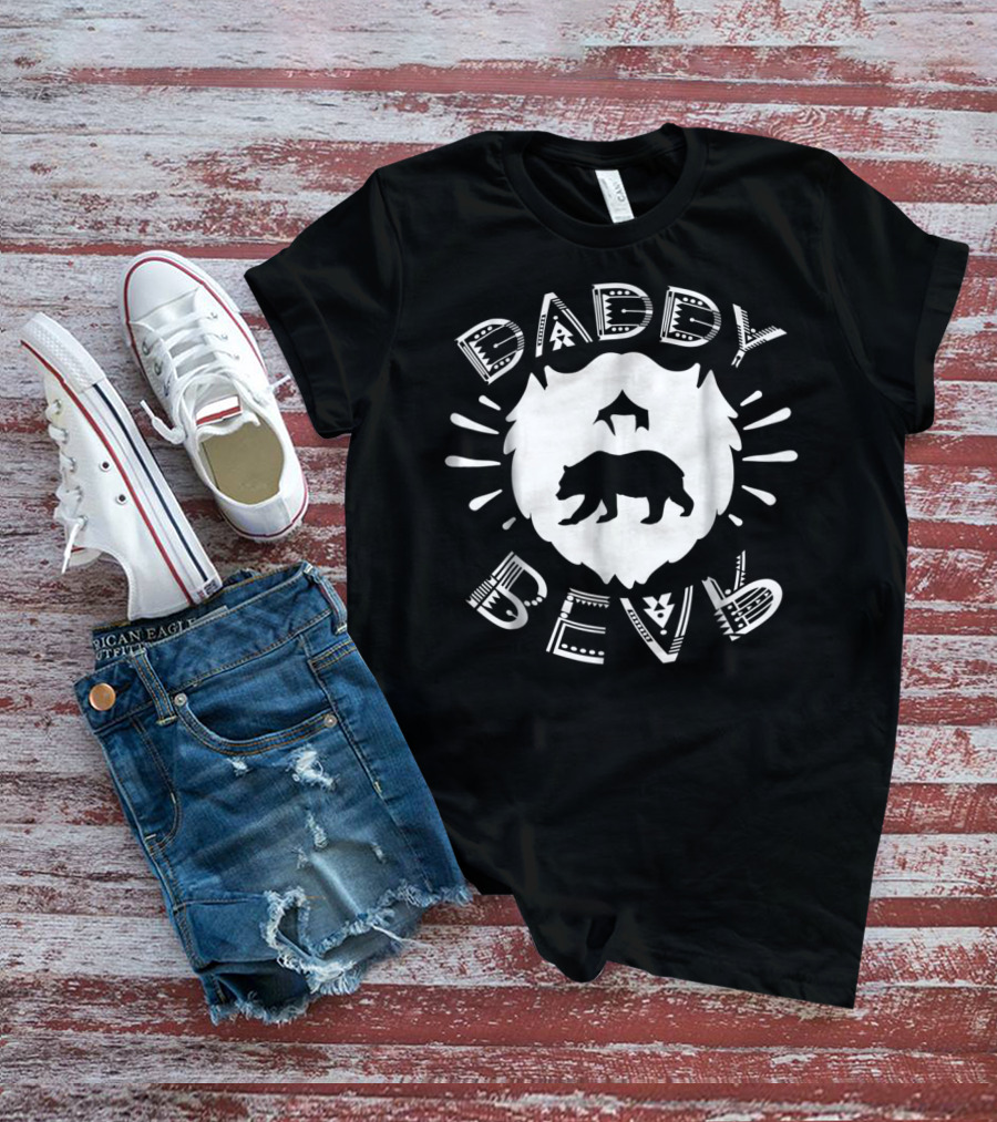 Daddy Bear Funny Papa Mama Dad Vacation Camping Bear T-Shirt