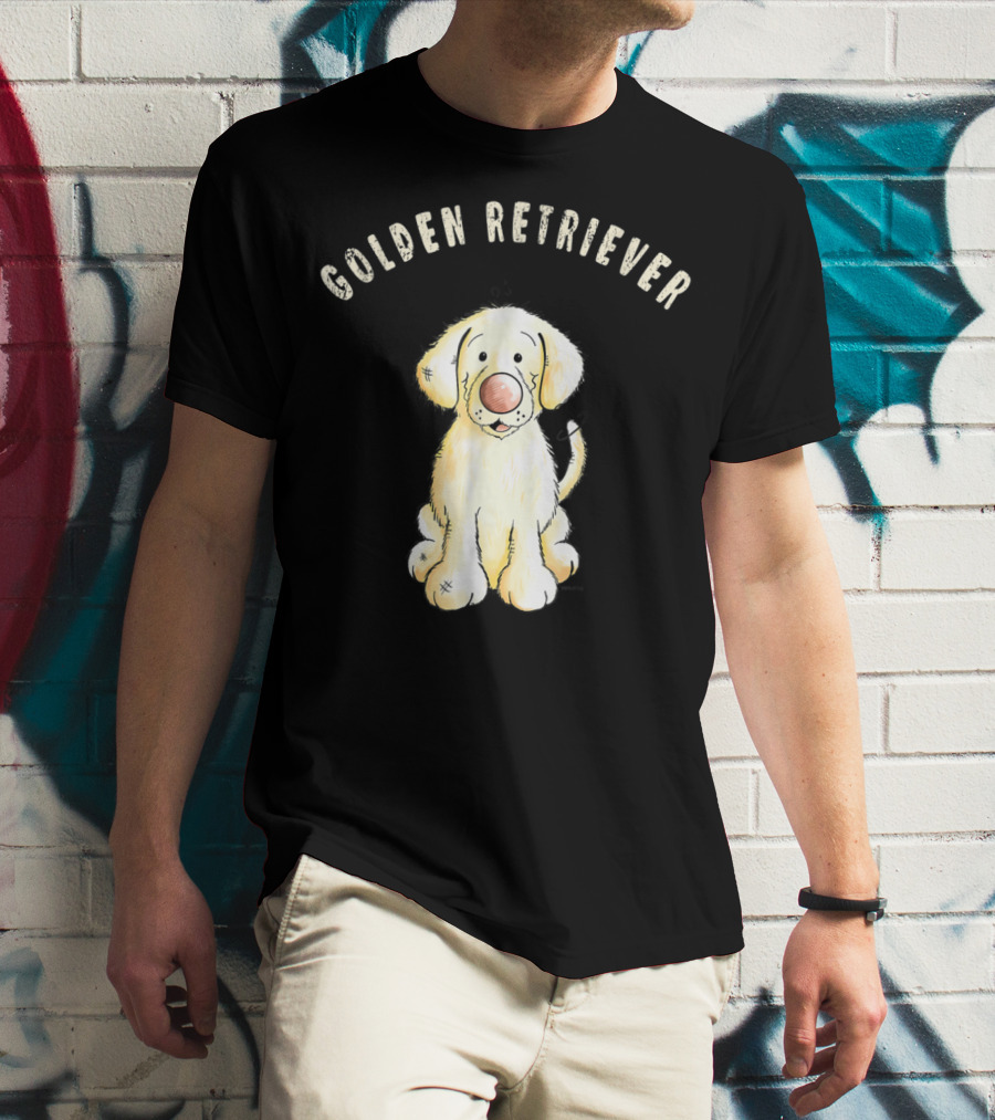 Golden Retriever Puppy For Dog Mom Or Dad T-Shirt