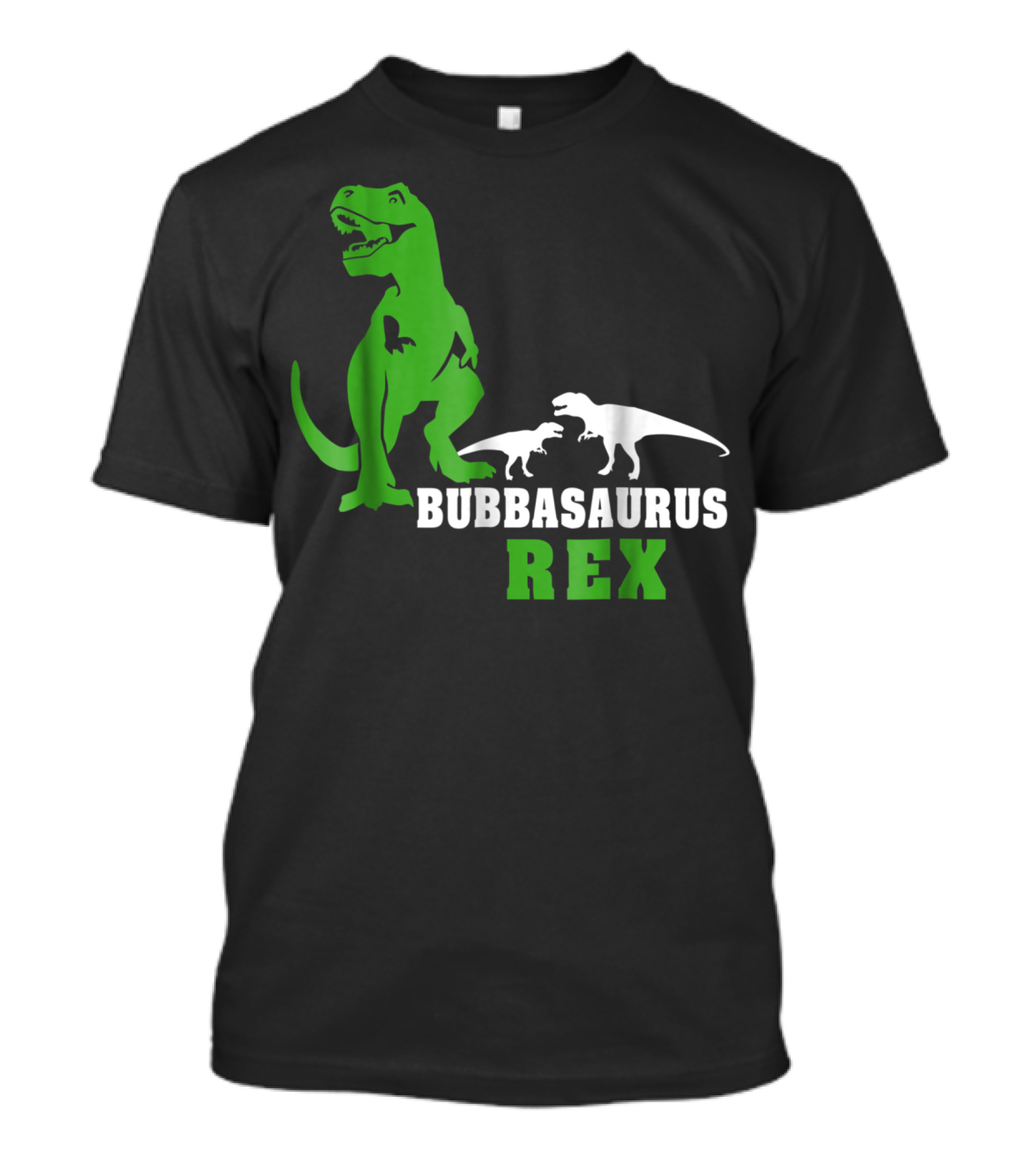 Bubbasaurus Rex Dinosaur Dad Men's T-Shirt