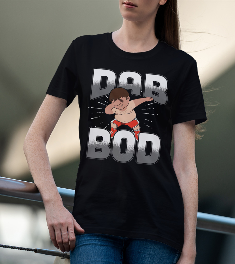 Dabbing Dad Bod Fun T-Shirt