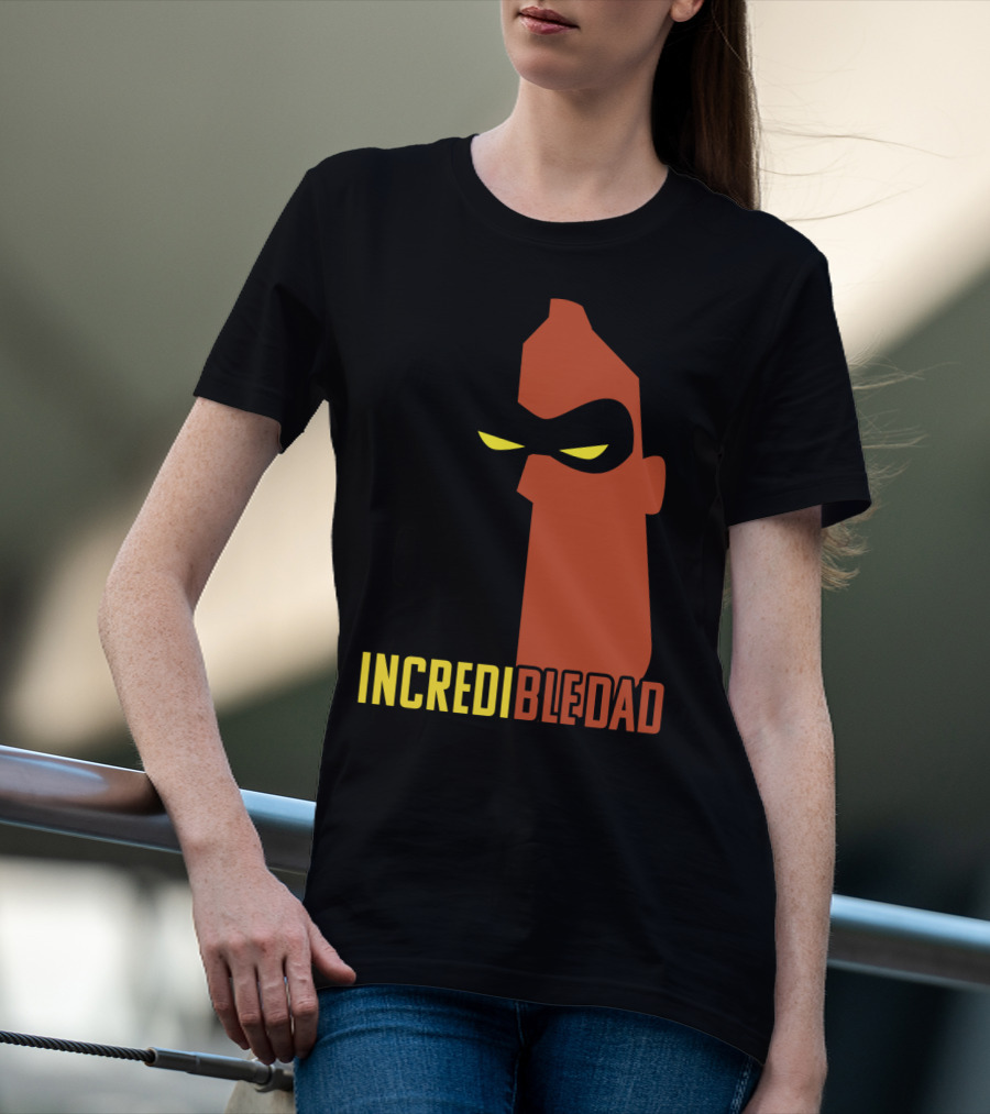 Disney Pixar Incredibles 2 IncrediBle Dad Hero Mask T-Shirt