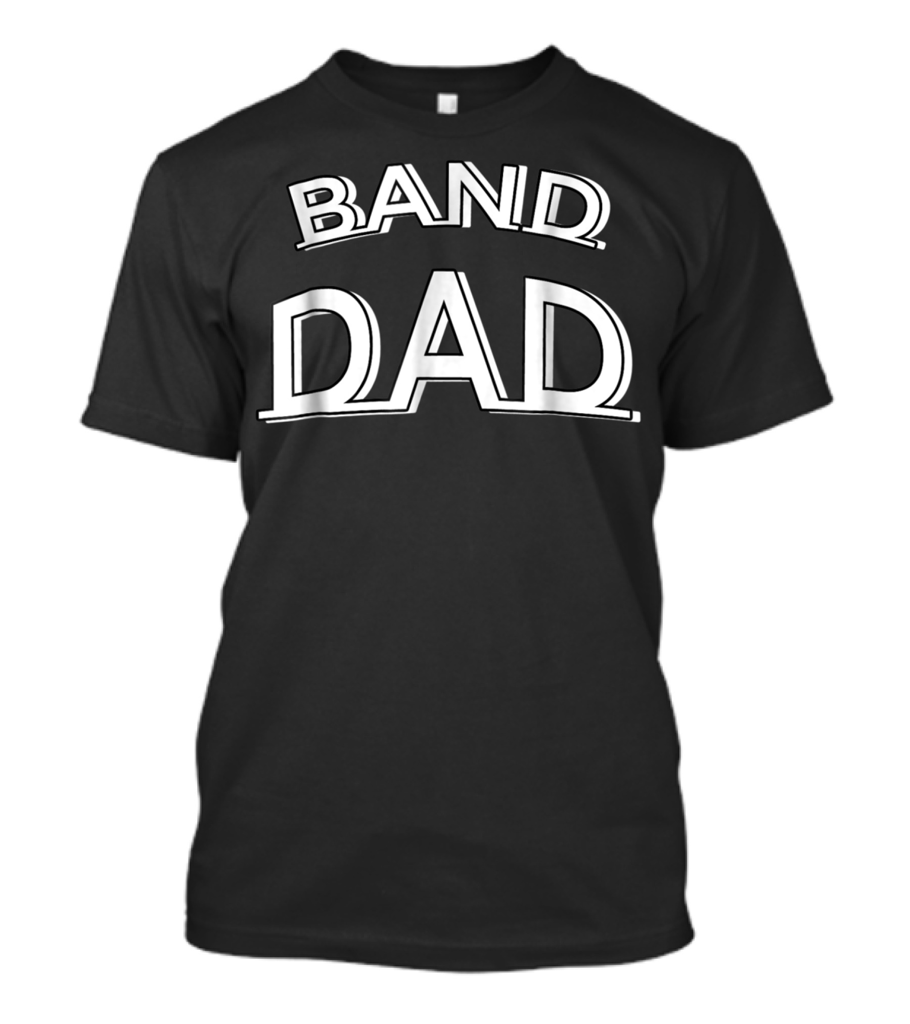 Band Dad Funny Father High School Marching Band Cute T-Shirt