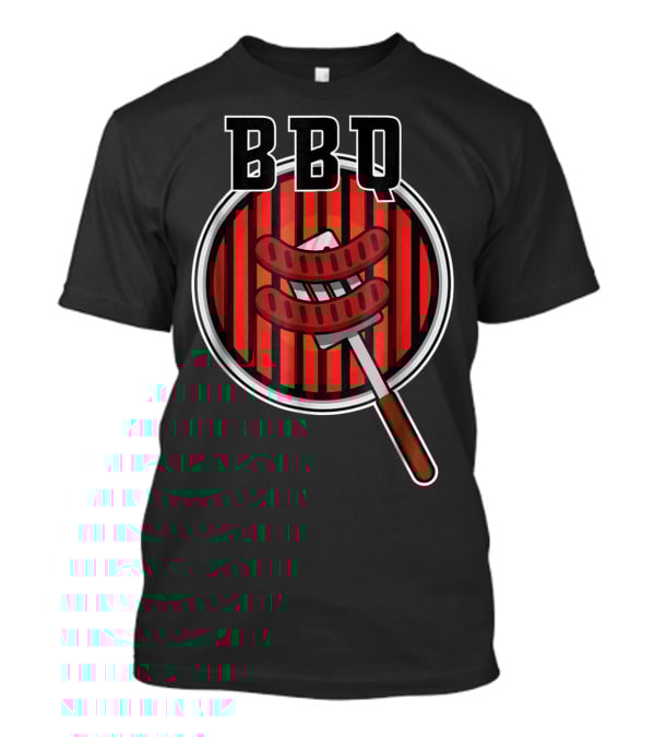BBQ Master Hot Grilled Barbecue Hot Dogs Grill T-Shirt