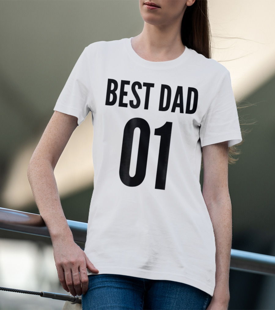 Best Dad 01 Number 1 Dad T-Shirt