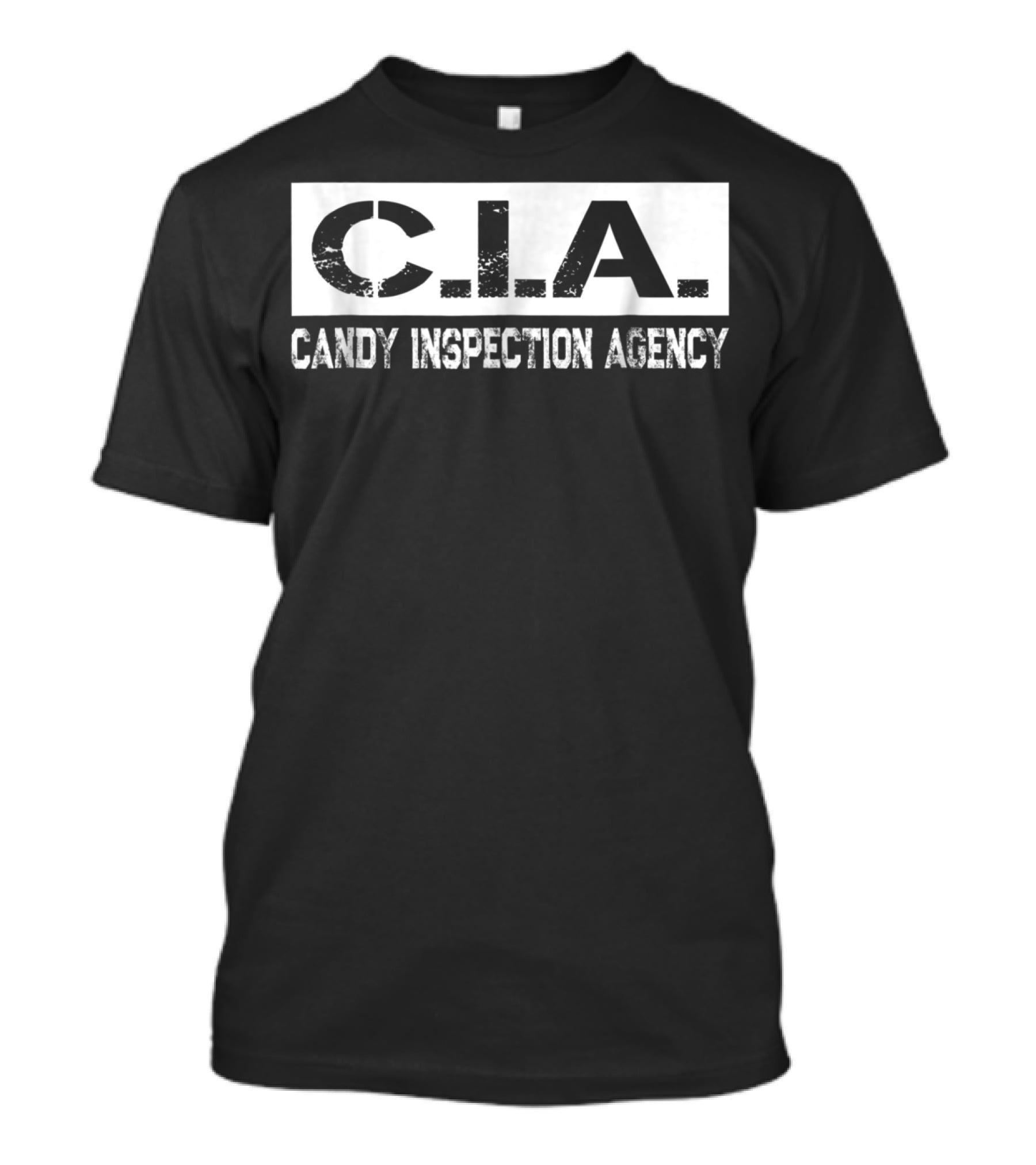 CIA Candy Inspection Agency Dad Halloween Costume85 T-Shirt