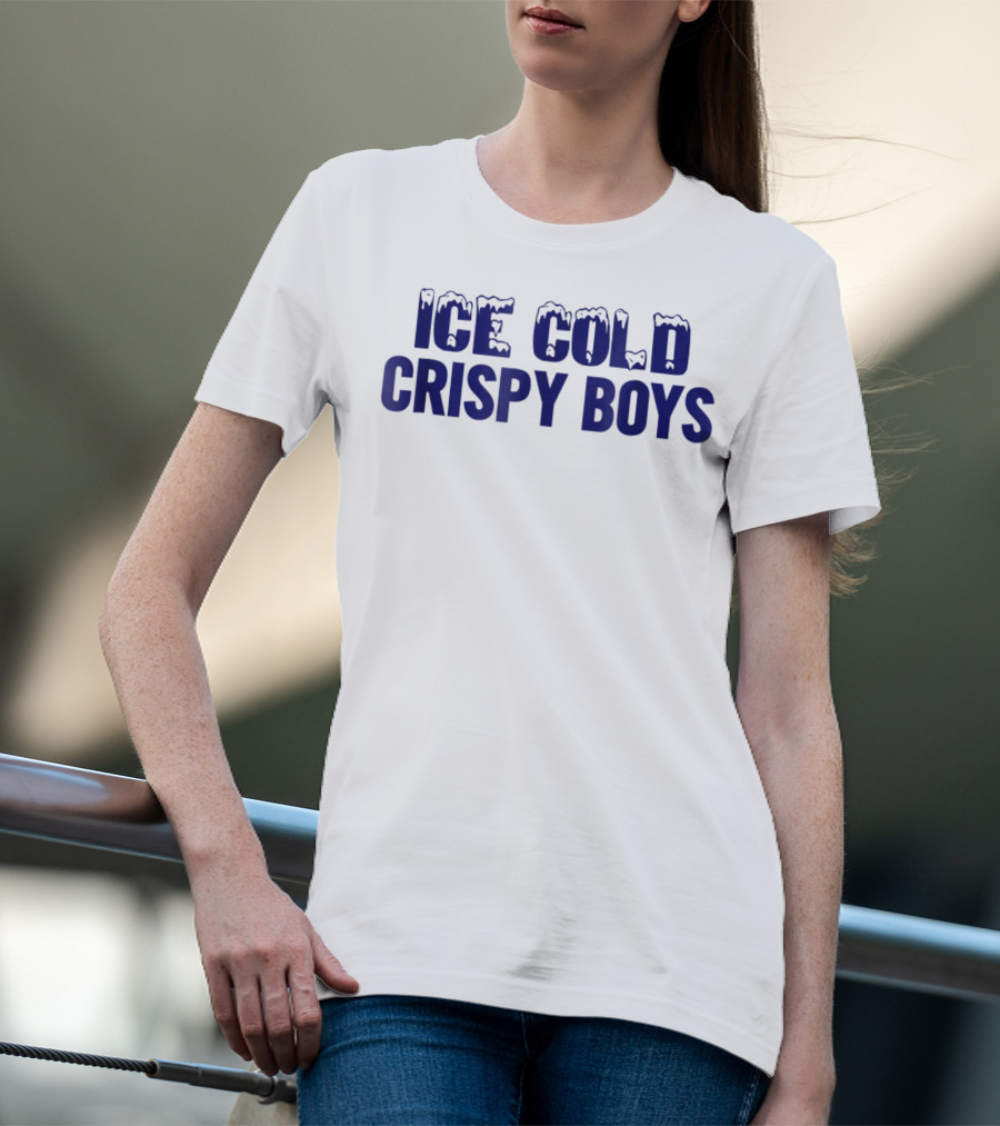 Ice Cold Crispy Boys Funny Middle Class Drinking Dad88 T-Shirt
