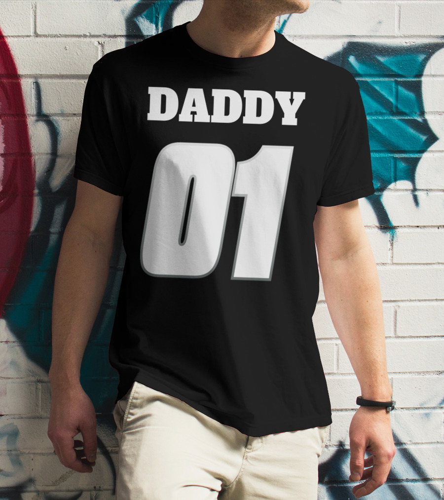 Daddy 01 Number One Dad T-Shirt