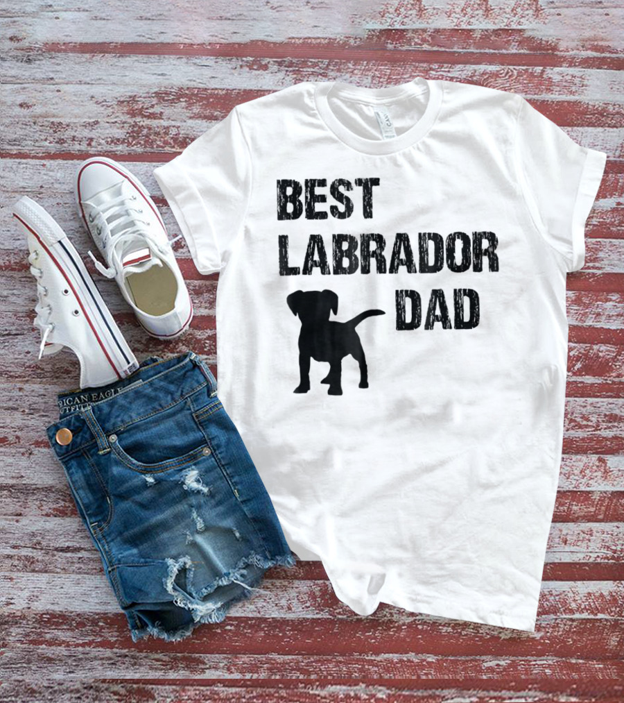Best Labrador Dad T-Shirt