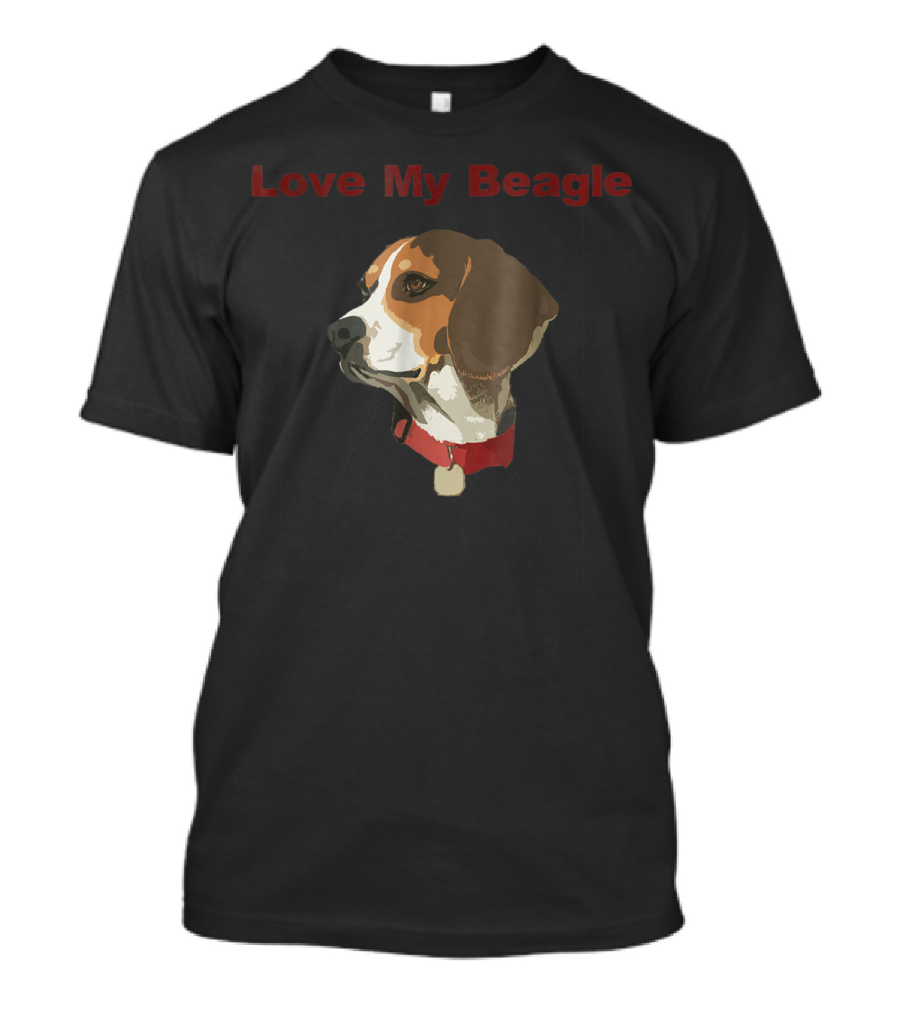 Love My Beagle Dog Mom Women Men The Beagles T-Shirt