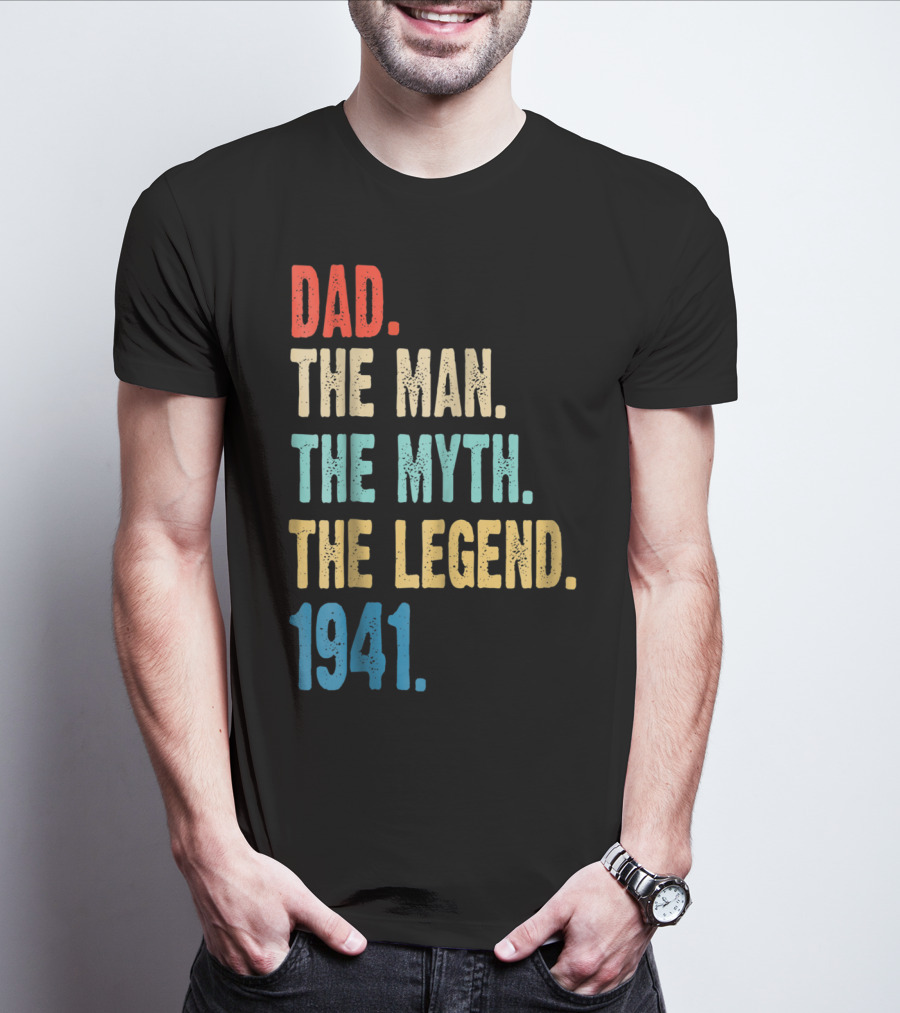 Dad The Man The Myth The Legend 1941 T-Shirt