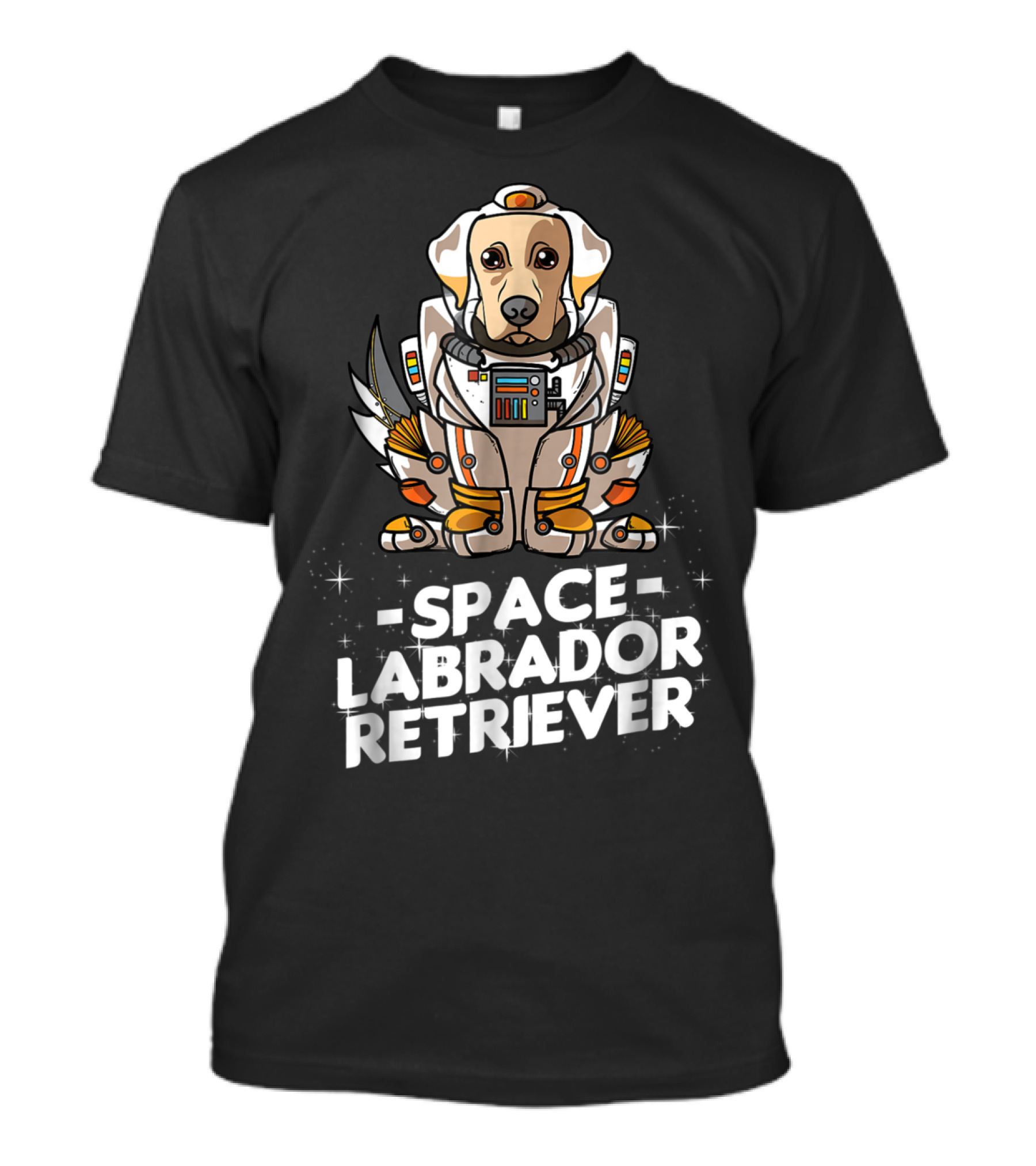 Space Labrador Retriever Astronaut Suit Dog36 T-Shirt