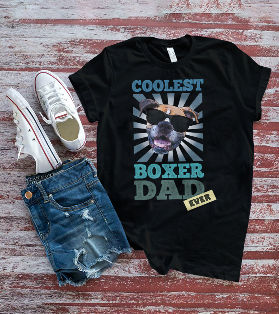 Coolest Boxer Dad Ever T-Shirt