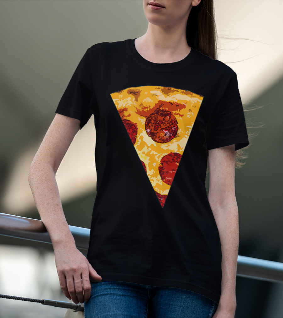 Kids Parent Child Matching Pizza Slice19 T-Shirt