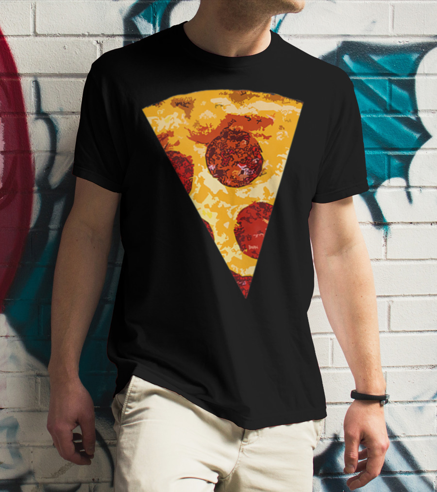 Kids Parent Child Matching Pizza Slice19 T-Shirt