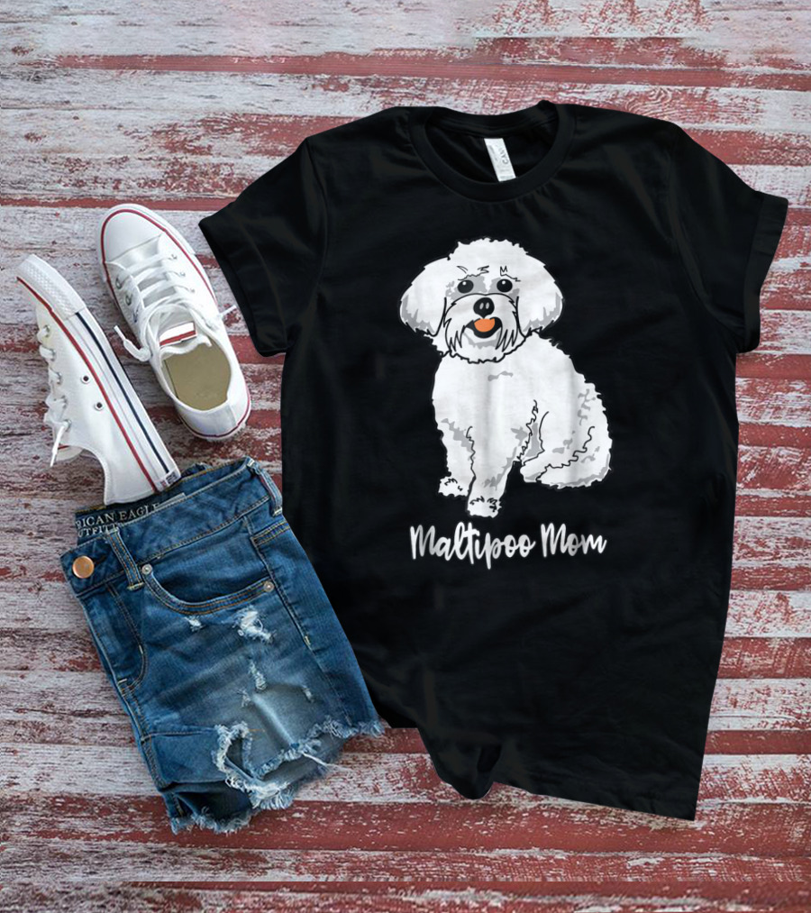 Maltipoo Mom Women Dog Lover Dog Mom16 Maltipoo Mom T-Shirt