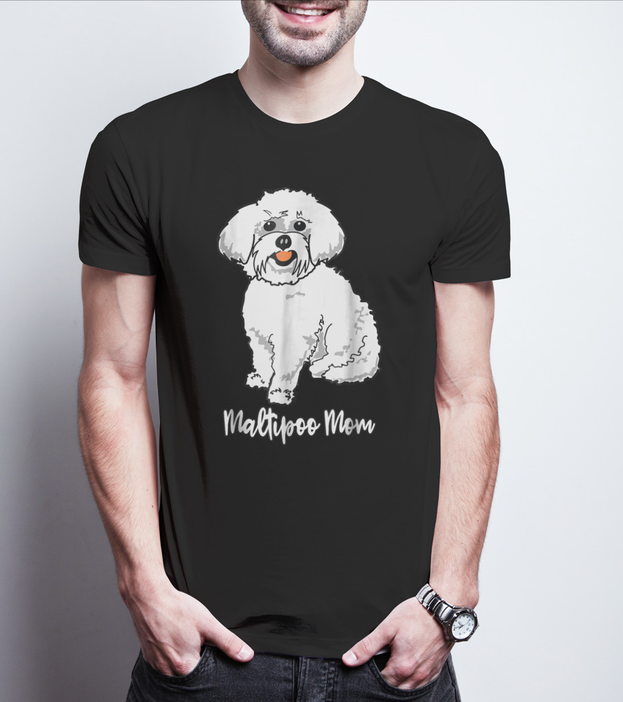 Maltipoo Mom Women Dog Lover Dog Mom16 Maltipoo Mom T-Shirt