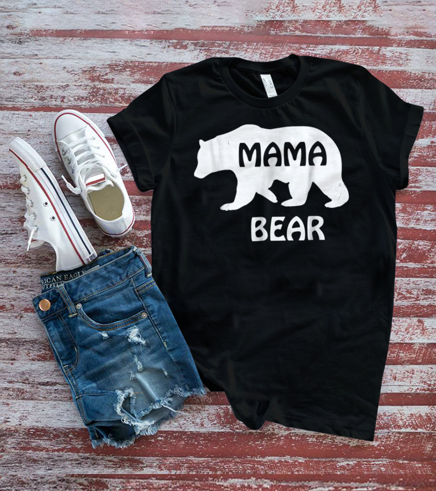 Mama Bear Ideas Cute Women Bear T-Shirt