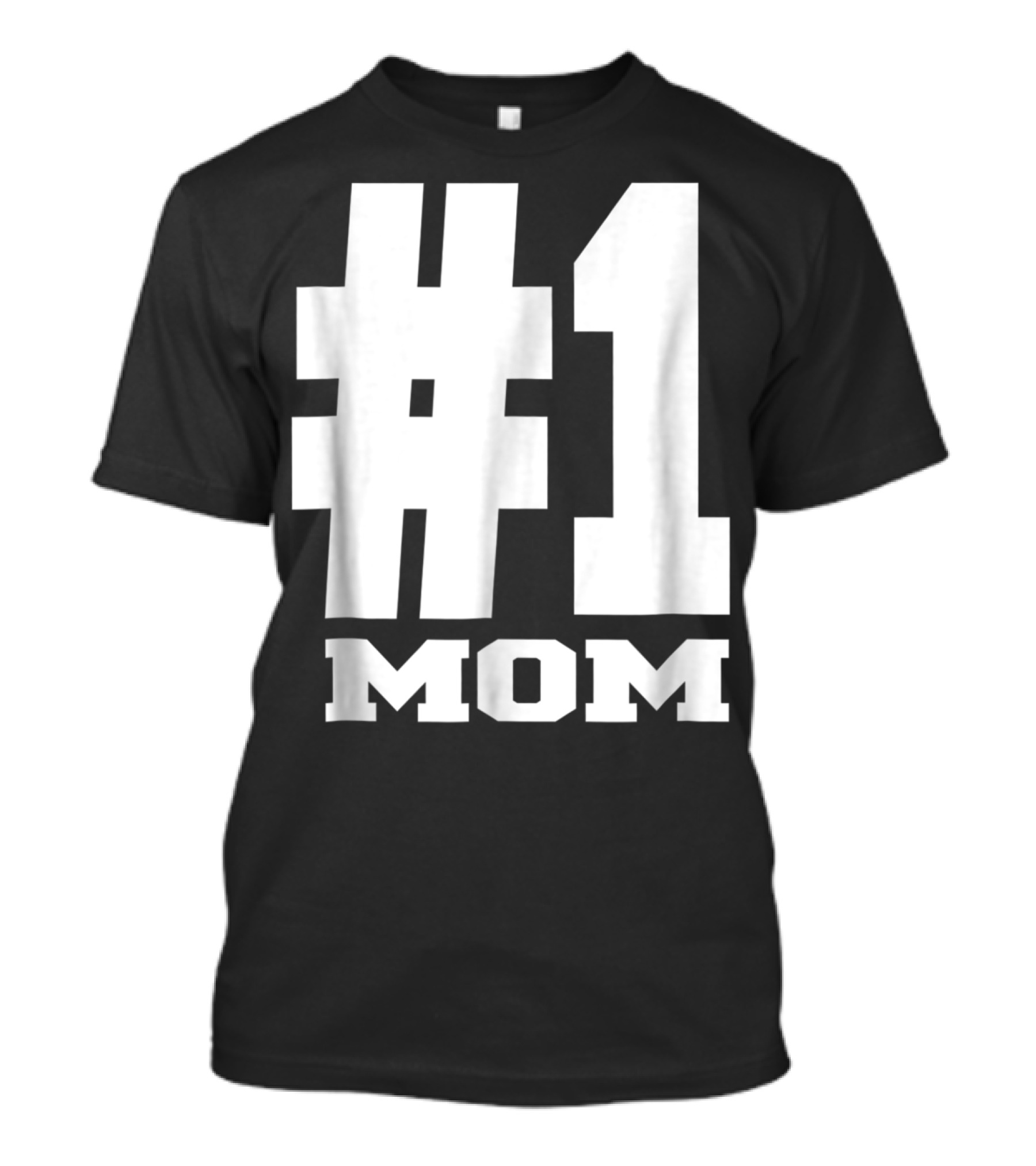1 Mom Tees Number One Mom Fancy S68 T-Shirt