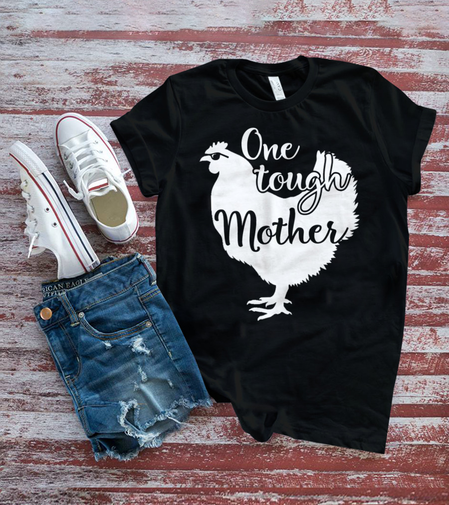 One Tough Mother Mom Strong Holidays20 T-Shirt
