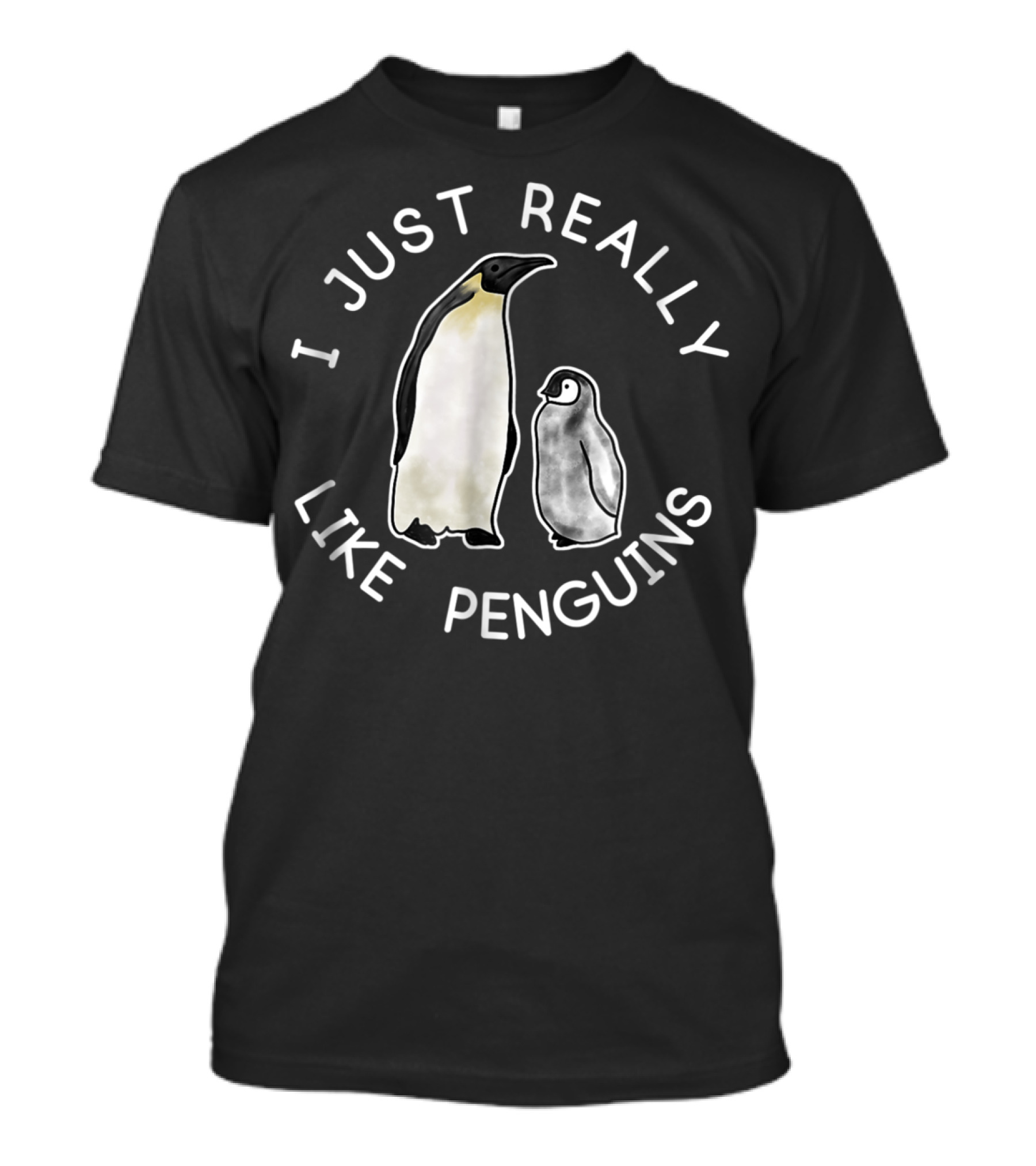 I Just Really Like Penguins Penguin Lover T-Shirt