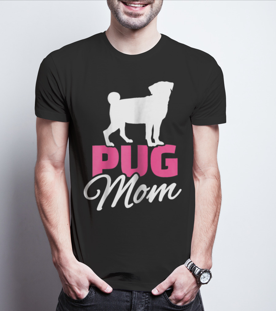 Pug Mom T-Shirt