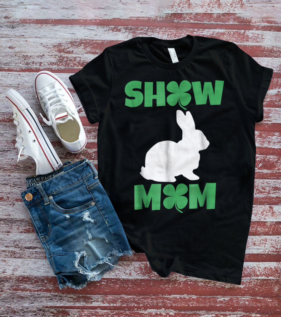 SHOW MOM CLOVER RABBIT T-Shirt