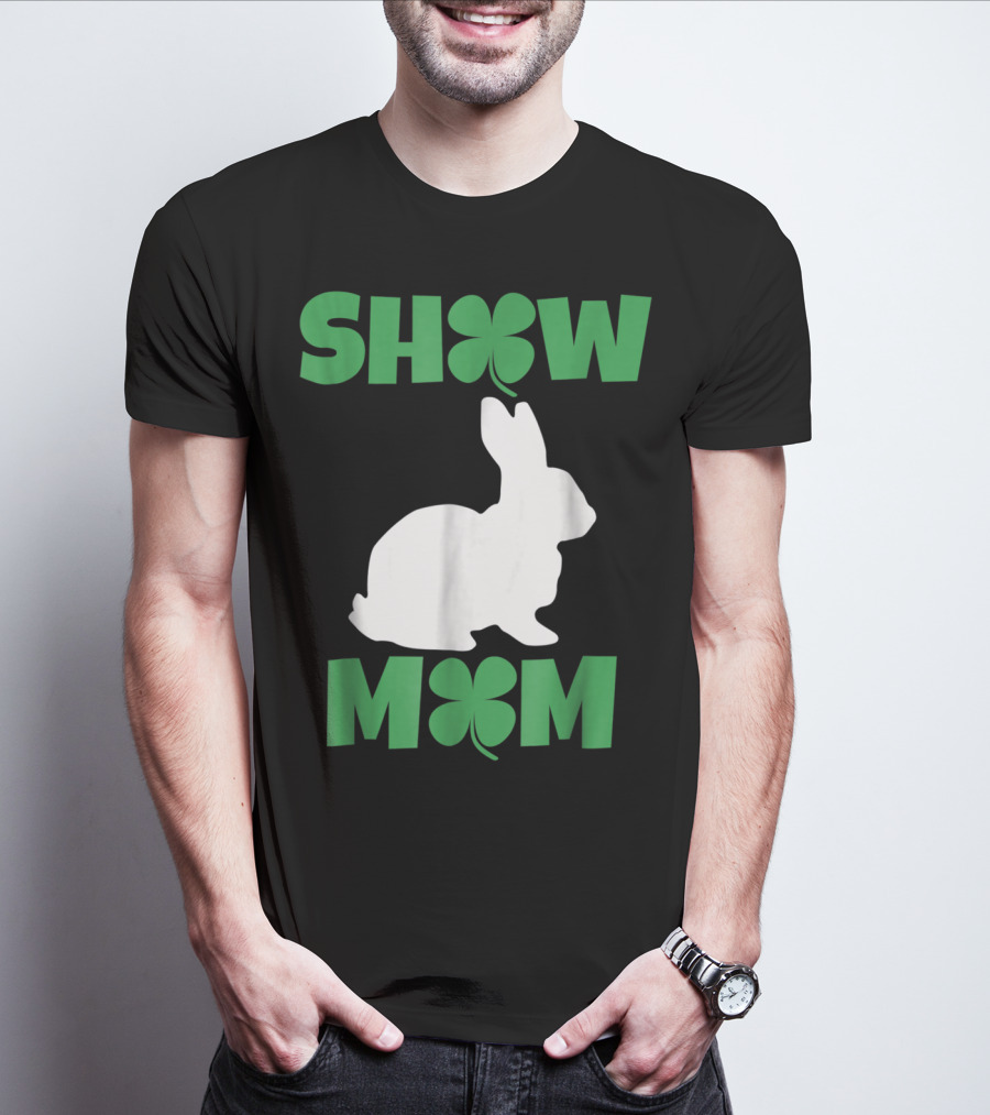 SHOW MOM CLOVER RABBIT T-Shirt
