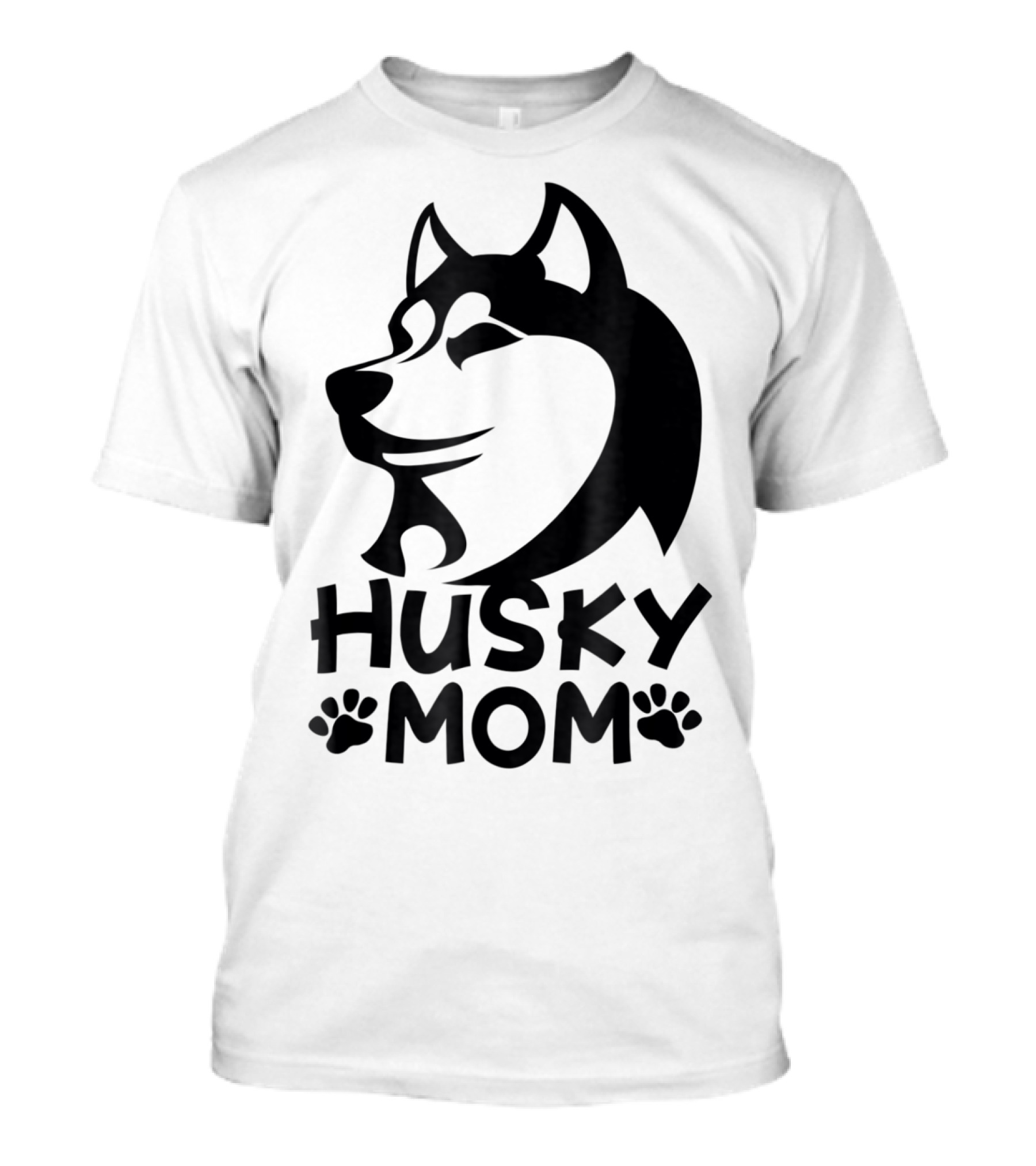 Husky Mom Siberian Husky Lovers I Love My Husky T-Shirt