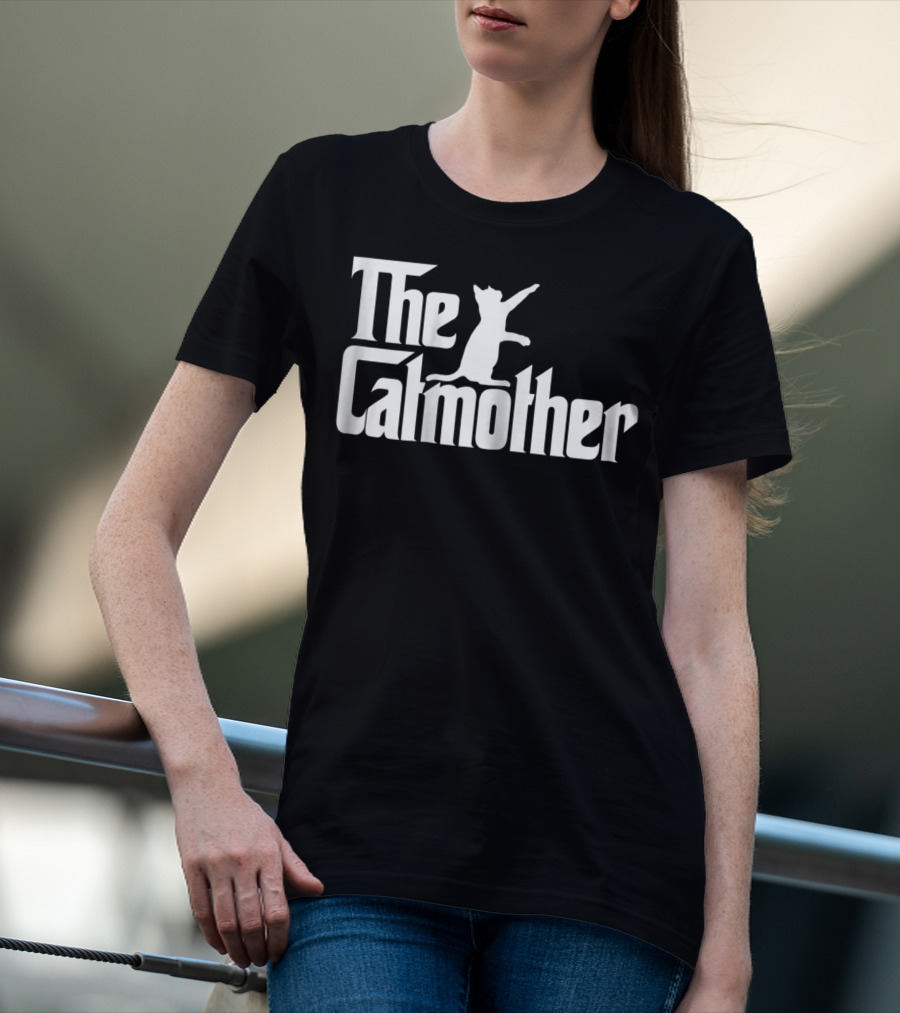 The Catmother Mother Of Cats Funny Cat Mom91 Game Of Thrones Spoof With Cat T-Shirt
