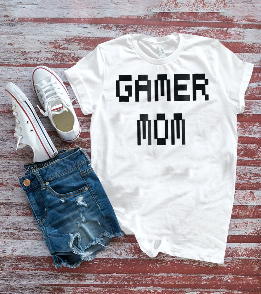 Gamer Mom Nerdy Moms58 Gaming T-Shirt