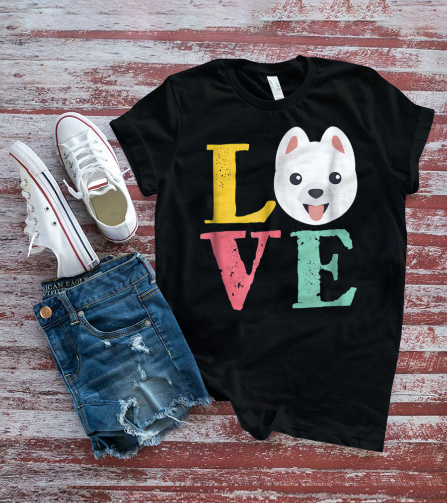 LOVE Pomeranian Dog Pom Owner Puppies Mom And Dad15 T-Shirt