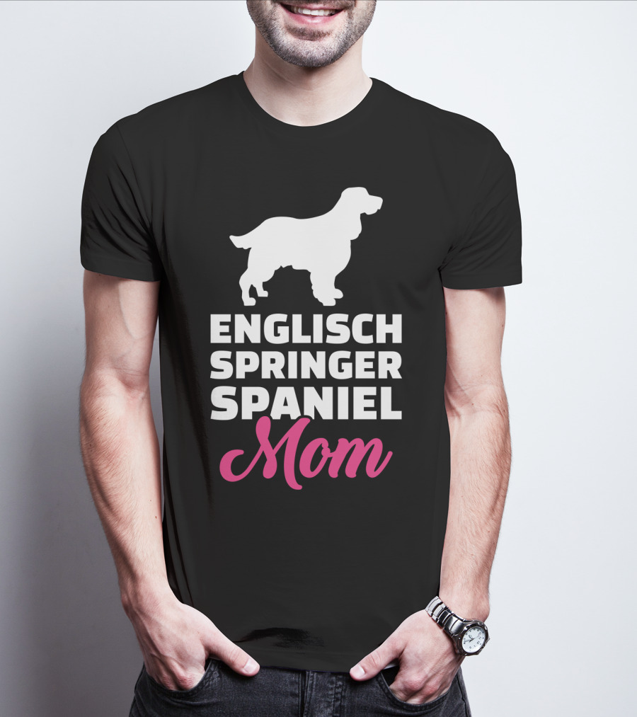Engisch Springer Spaniel Mom T-Shirt