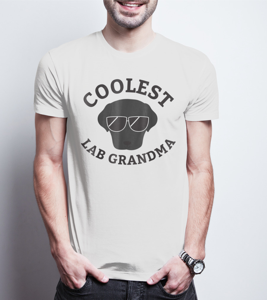 Coolest Lab Grandma For Labrador Mom5 T-Shirt