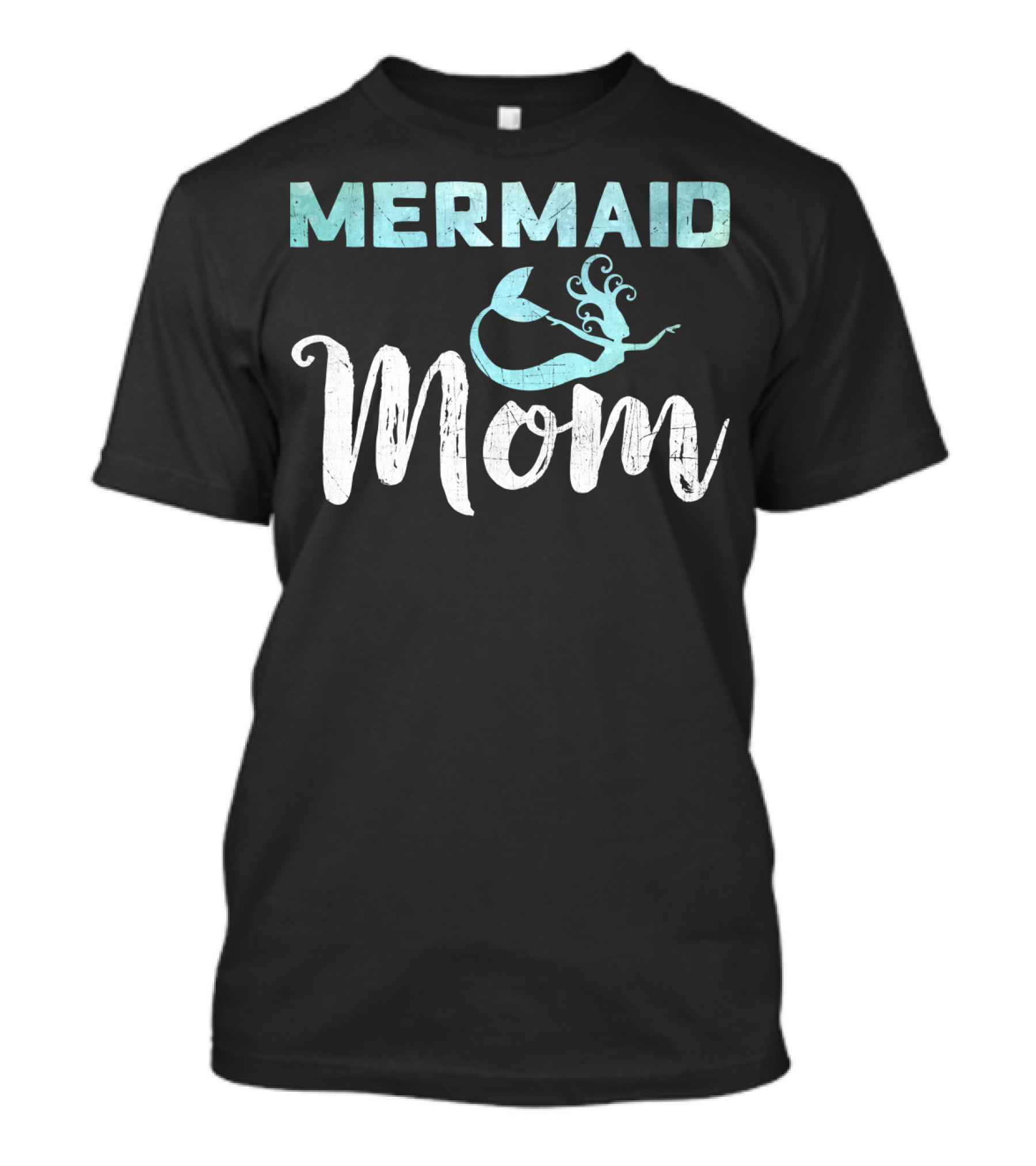 Mermaid Mom Mother's Day Celebration Cute 9 Birthday Party T-Shirt