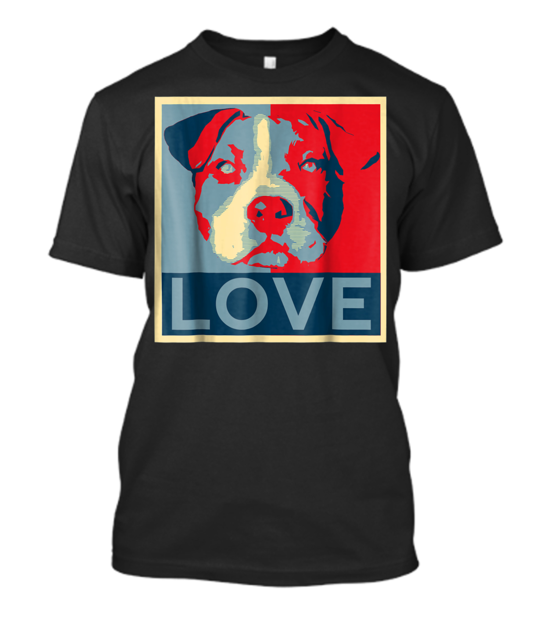 LOVE Pitbull Pit Bull Lovers T-Shirt