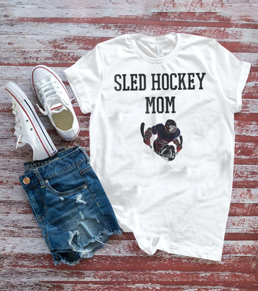 Sled Hockey Mom T-Shirt
