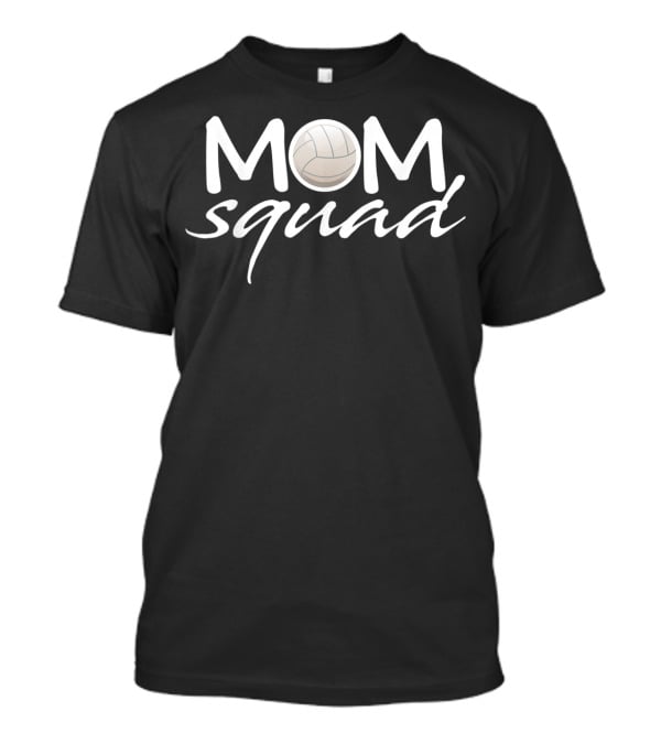 Volleyball Mom Squad For Women Mom Volleyball T-Shirt