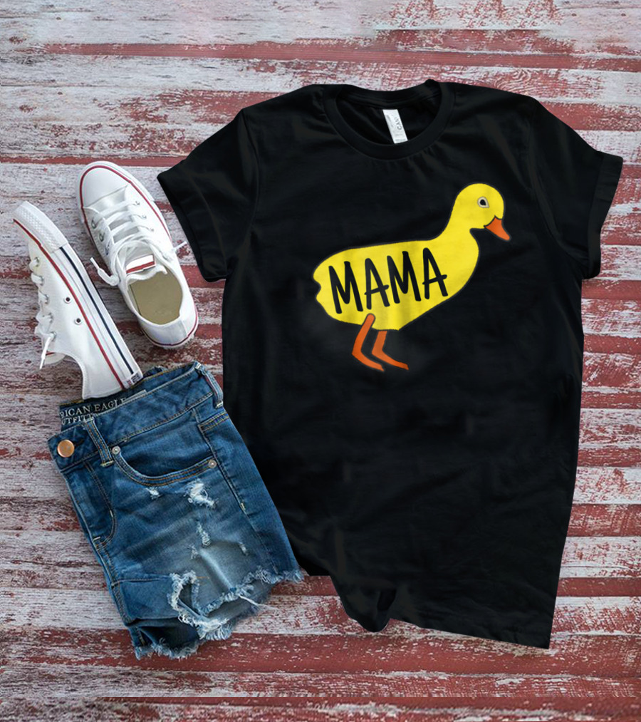MAMA Best Duck Mama Mom For Ducks Lovers Girls Owners T-Shirt