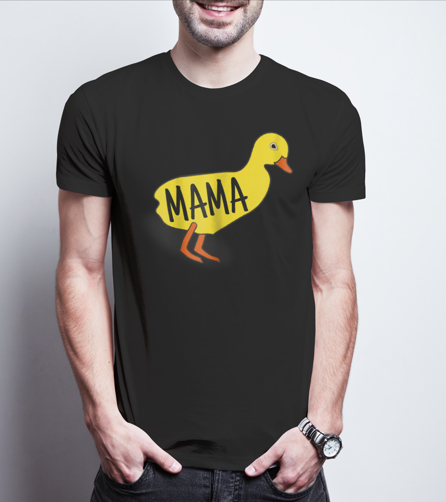 MAMA Best Duck Mama Mom For Ducks Lovers Girls Owners T-Shirt