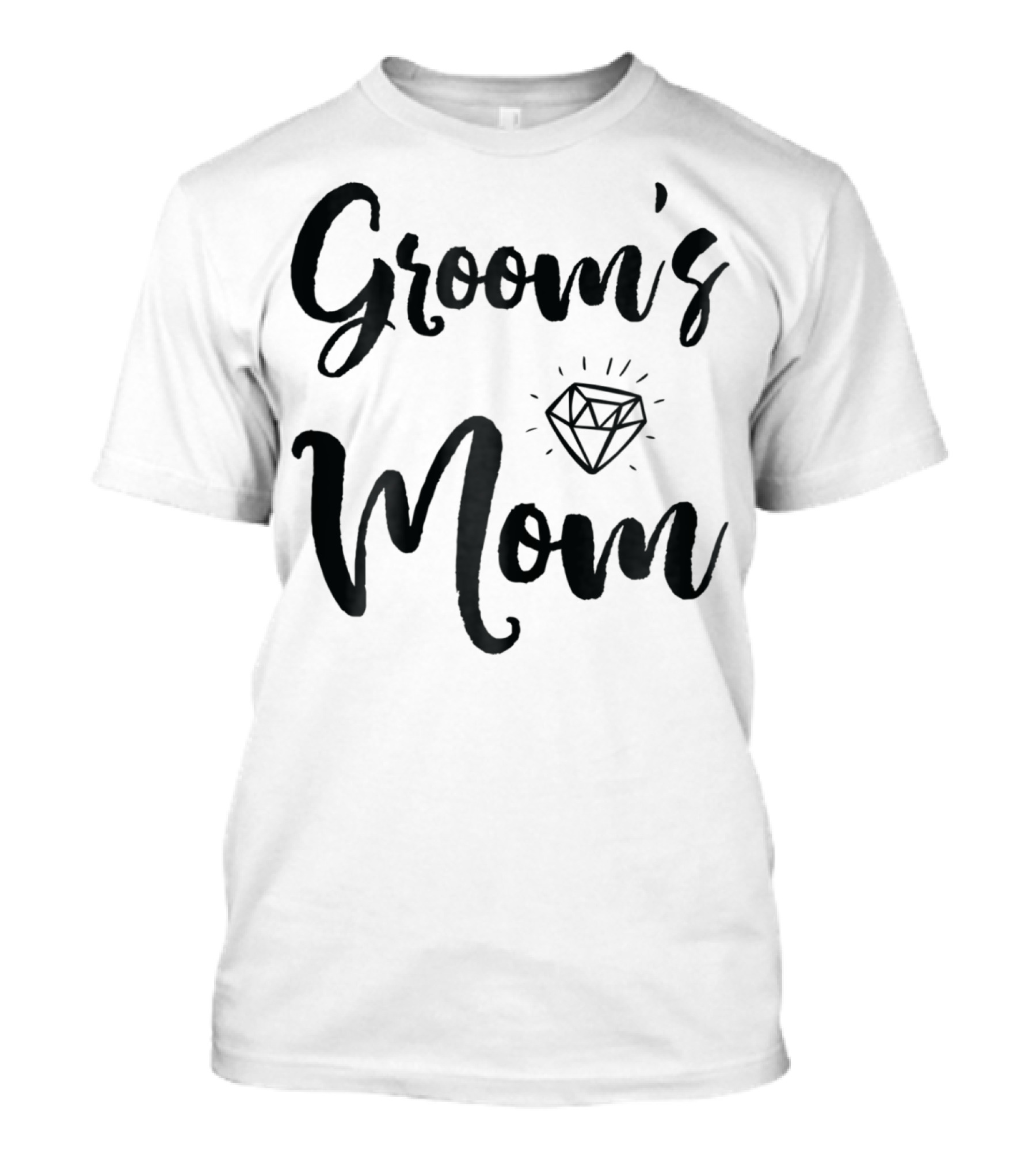 Groom's Mom With Diamond Cute9 T-Shirt