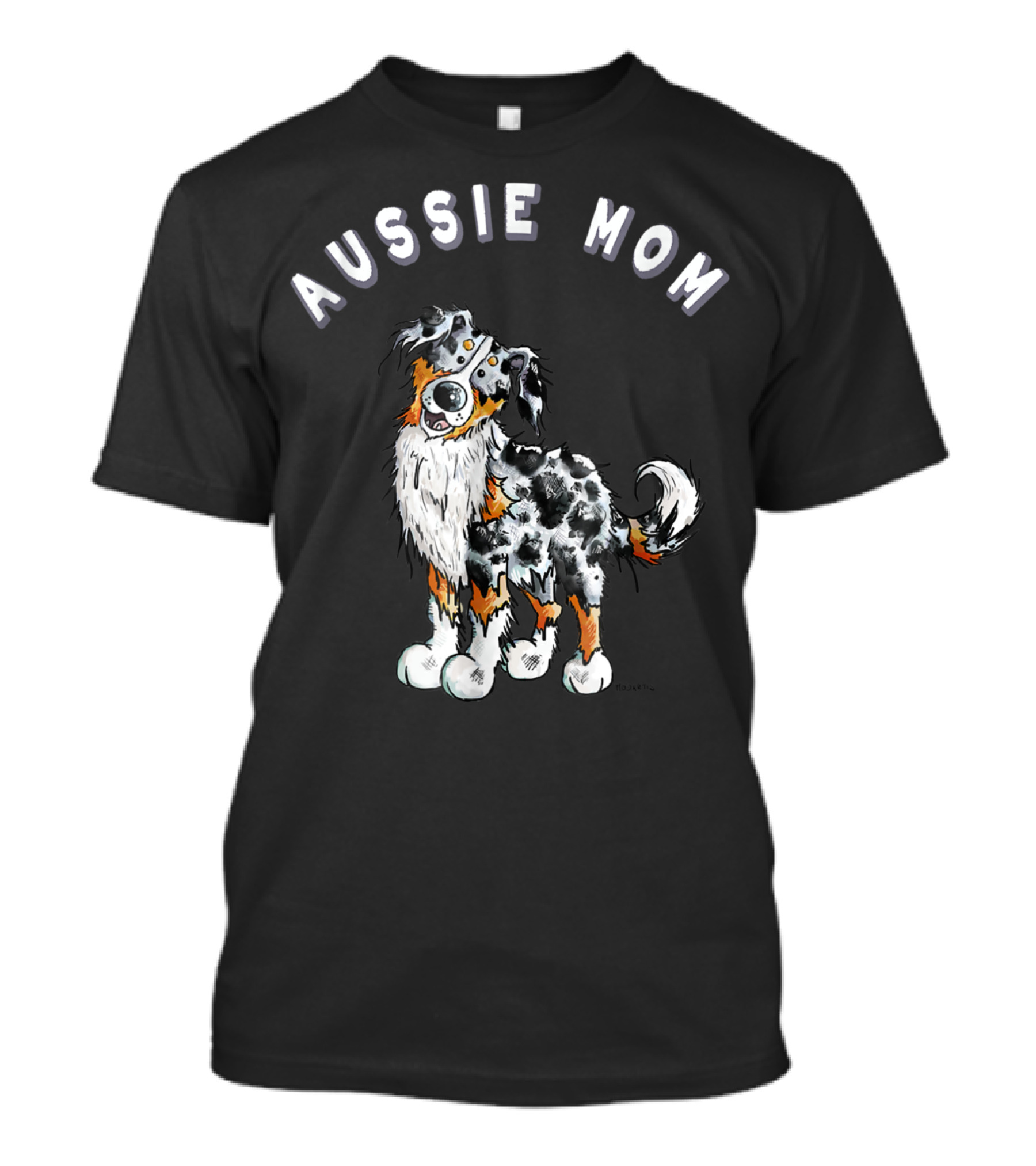 Aussie Mom Australian Shepherd T-Shirt