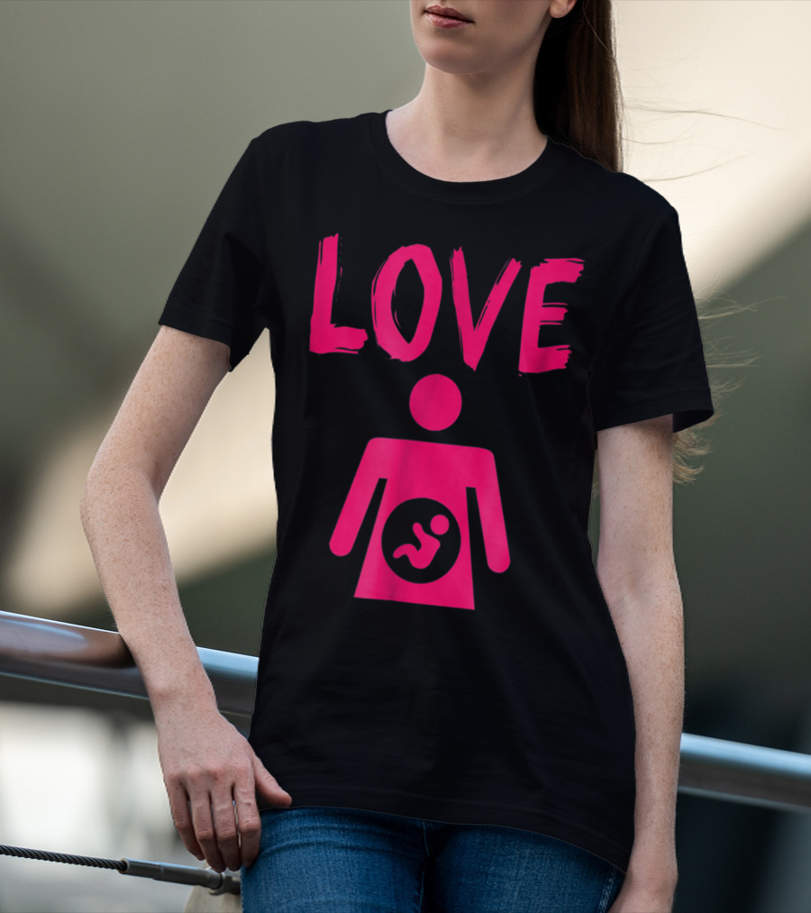 LOVE MOM DAUGHTER BABY GIRL T-Shirt