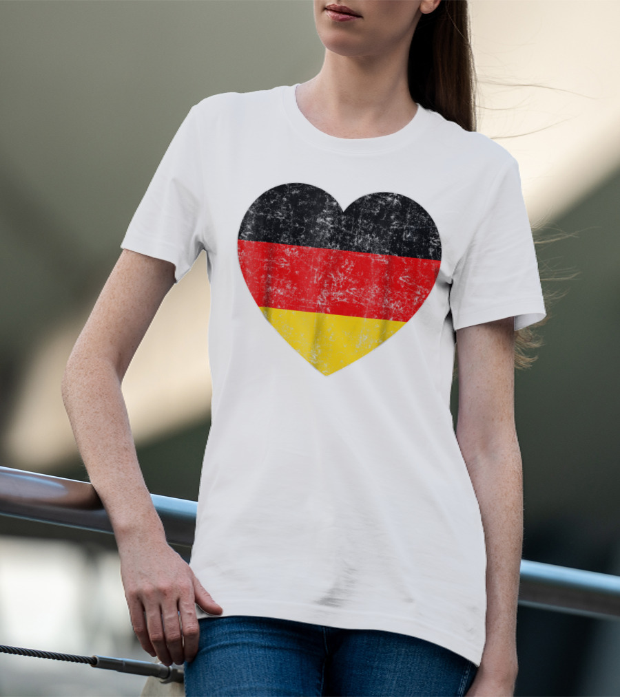 Oktoberfest German Flag Heart Germany Mom Wife56 Oktoberfest T-Shirt