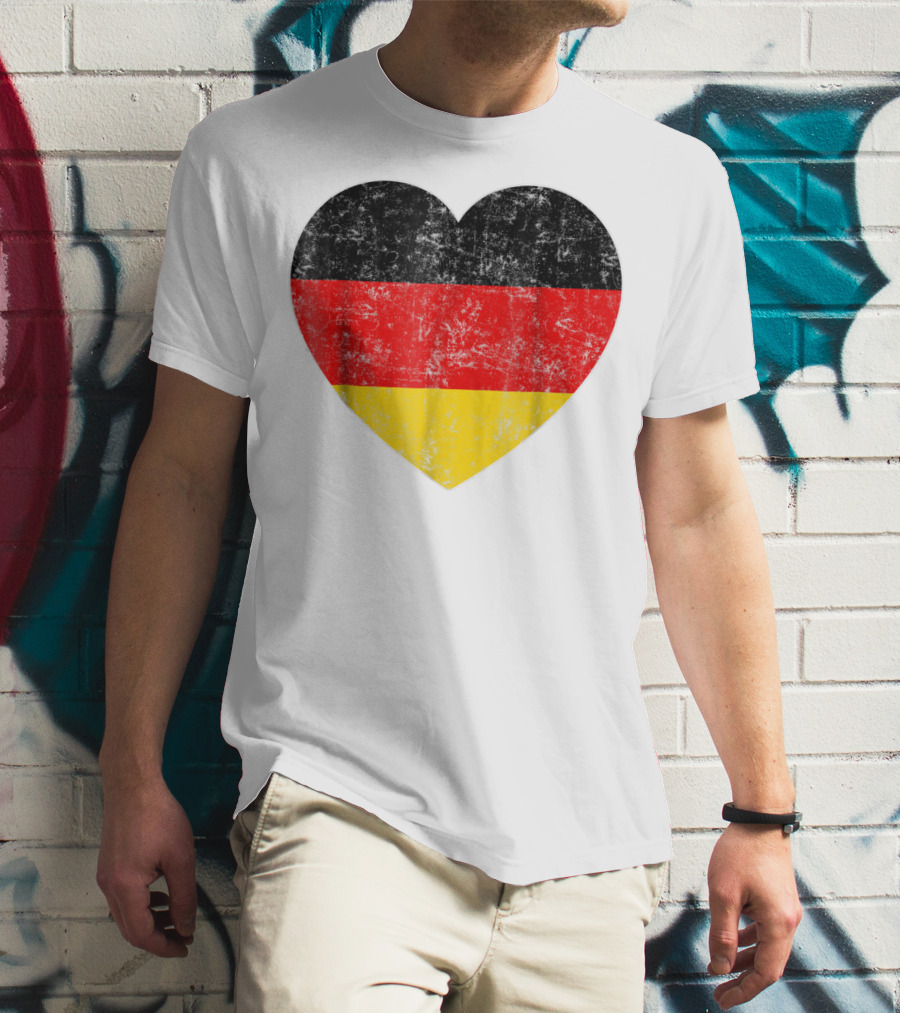 Oktoberfest German Flag Heart Germany Mom Wife56 Oktoberfest T-Shirt