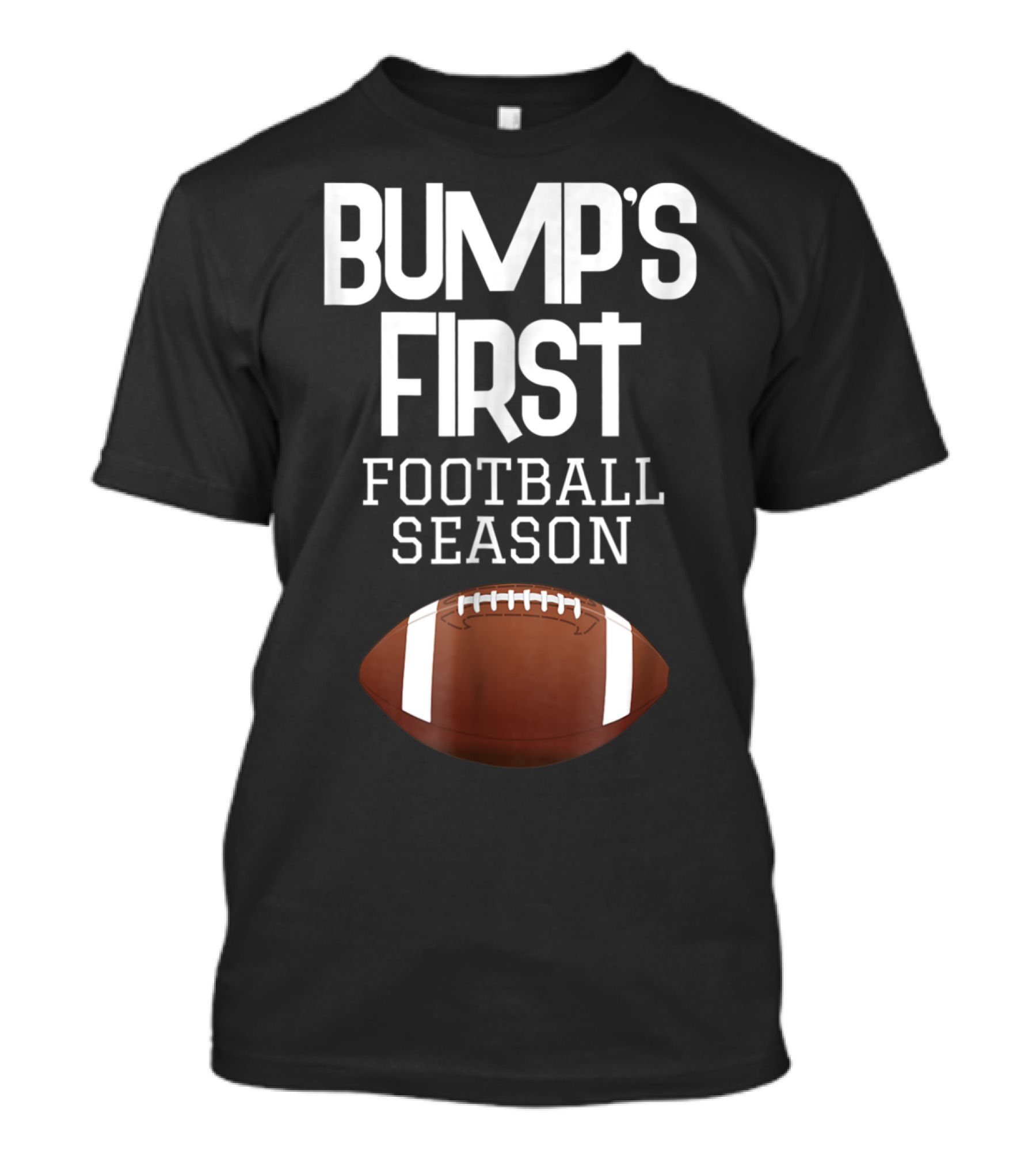 Bump's First Football Season New Sports Mom To Be T-Shirt